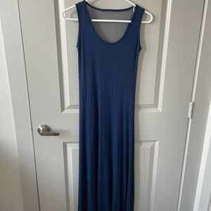 Women’s Maxi Dress with Sheer Back